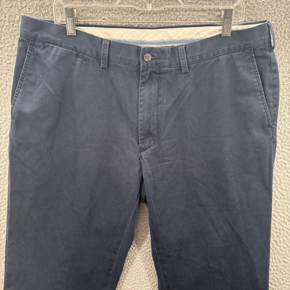Polo Ralph Lauren Chinos Men 36x31 Navy Blue‎ Classic Fit Cotton Pants